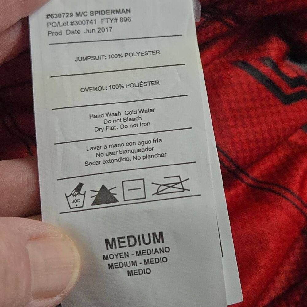 Rubies Marvel Spider-Man costume M - Picture 8 of 8